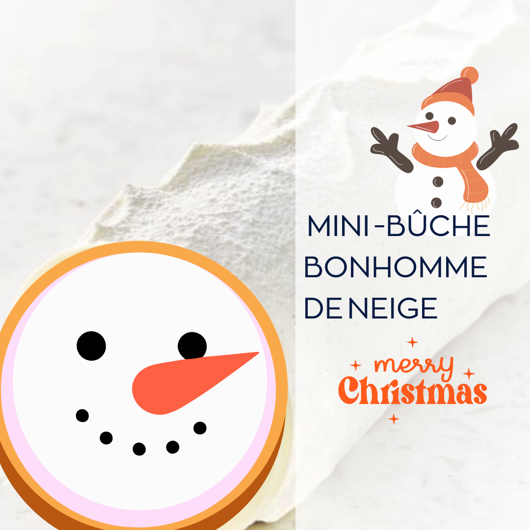 ATELIER BINÔME : MINI BÛCHES BONHOMME DE NEIGE le lun 22.12