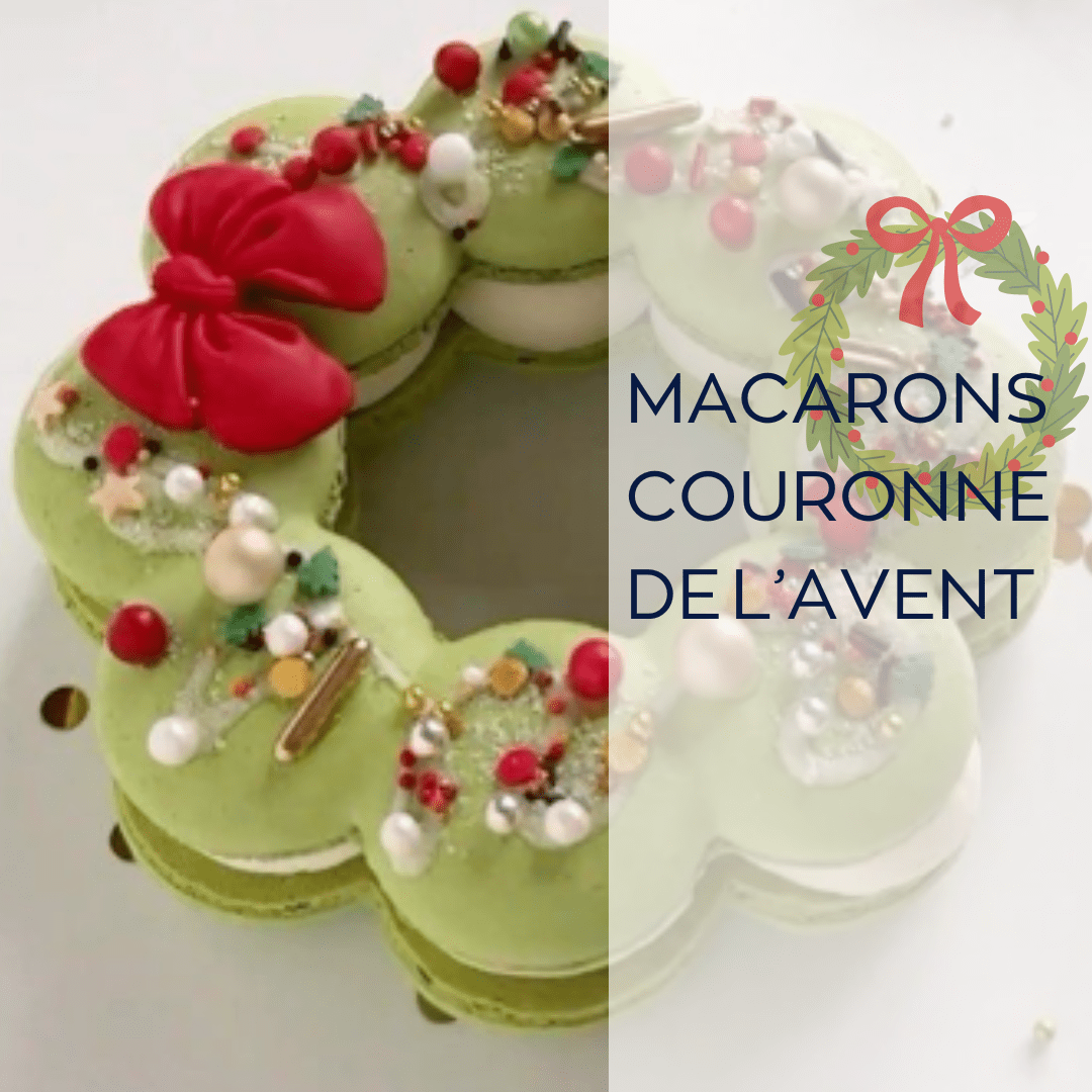 ATELIER BINÔME : MACARONS COURONNE DE L’AVENT le 28.11