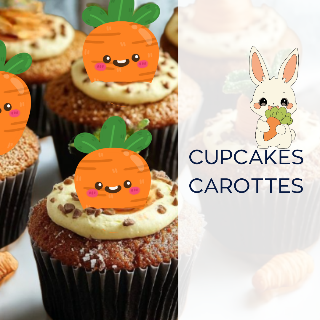 ATELIER BINÔME : CUPCAKES CAROTTES le 07.03