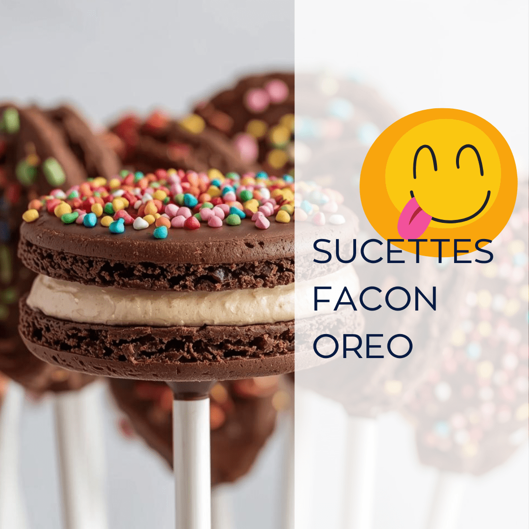 ATELIER BINÔME : SUCETTES FACON ORÉO COOKIES le 2.05