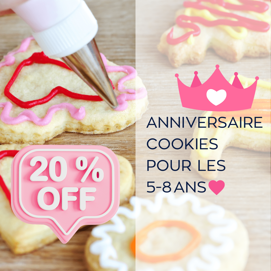 ANNIVERSAIRE COOKIES 5-8 ANS le sam 16.05