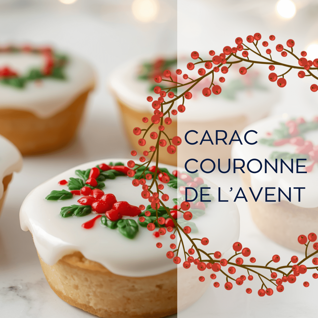 ATELIER BINÔME : CARAC COURONNE DE L’AVENT le 12.12